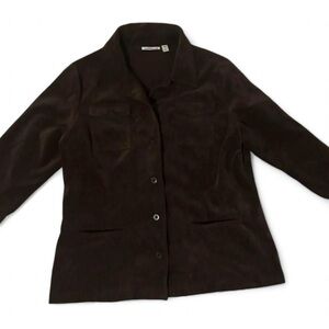 Brown Corduroy Croft & Barrow Blazer / Button up